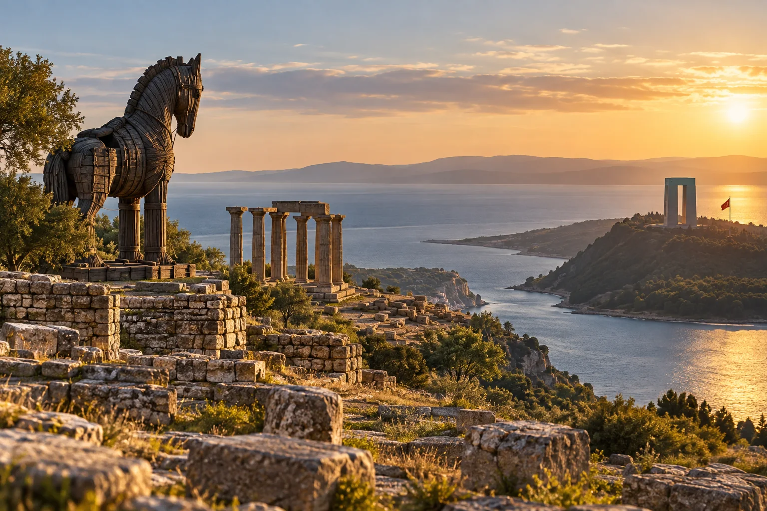Troya, Assos or Gallipoli? Choose your history route by interest