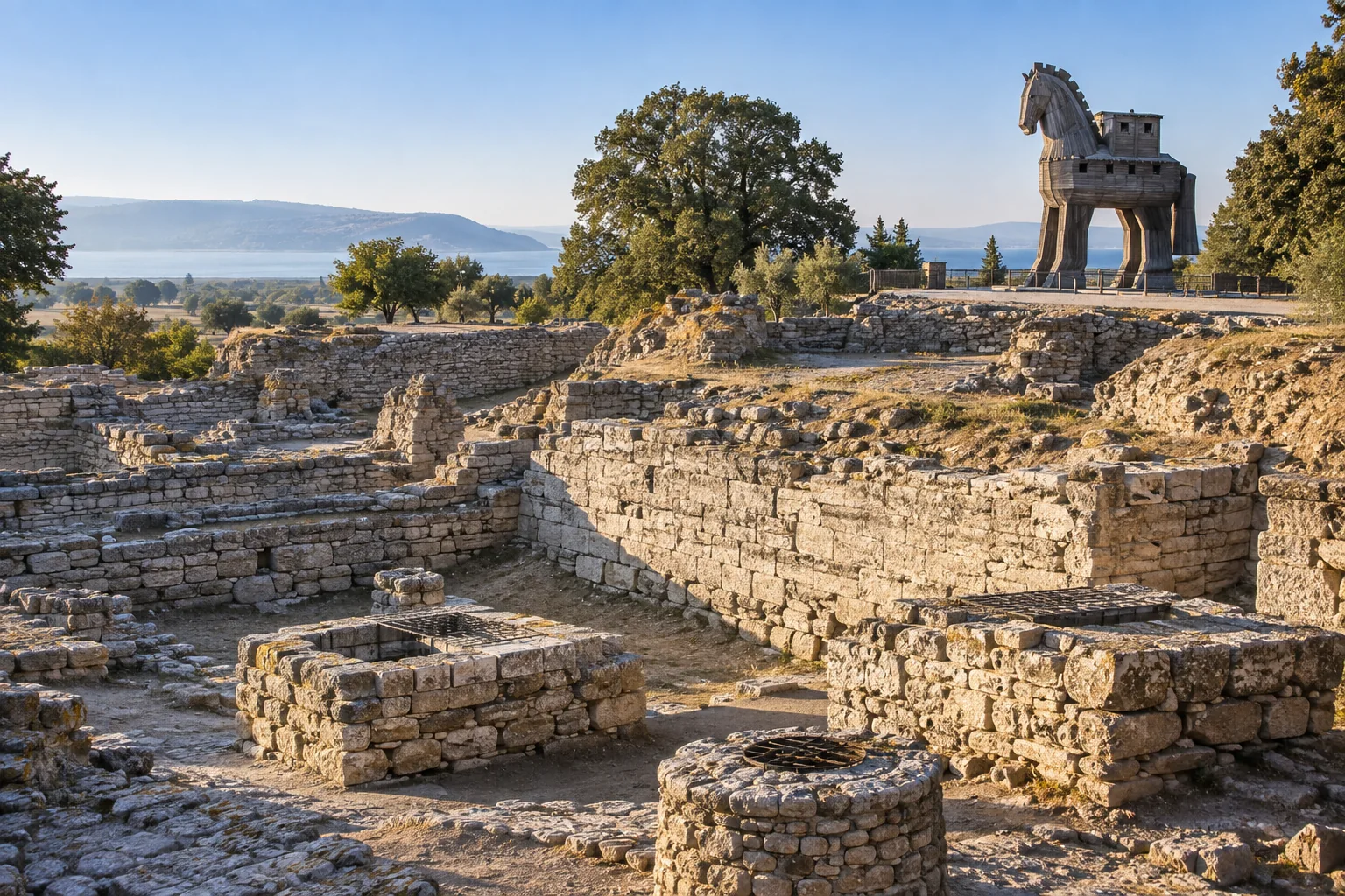 How to visit Troy and the Troy Museum in one day